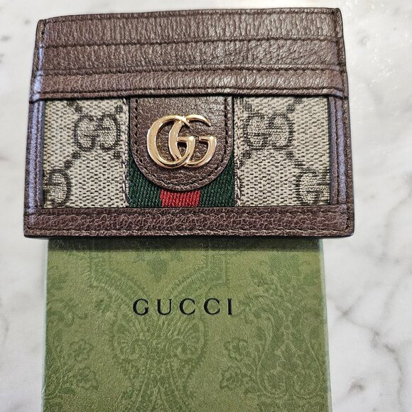 Authentic Gucci Ophidia Card Case - Picture 2 of 5